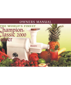 Champion 2000 Commercial Juicer G5-pg710 Black Color 100w for sale