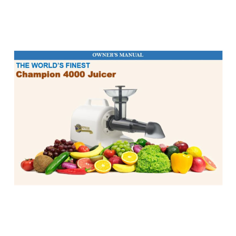 Champion Leafy Greens Attachment for Champion Juicers